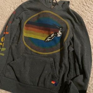 Aviator nation navy sweatshirt